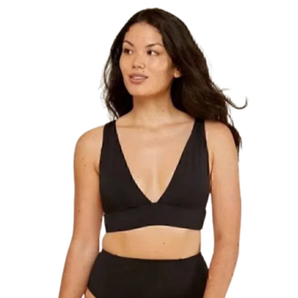 Andie Swim The Belize Top Bathing Suit Bikini Top Black SIze XXXL NEW